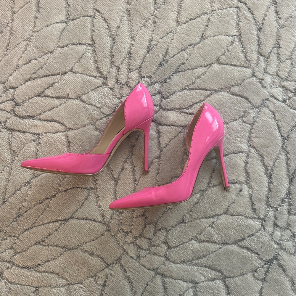 Nine West Hot Pink Pointed Heels - Picture 4 of 14